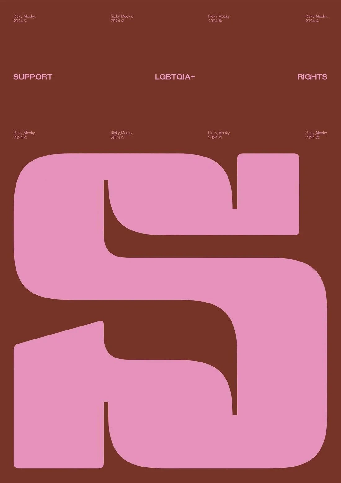 Full Support contemporary wall art print by Ricky Mocky - sold by DROOL