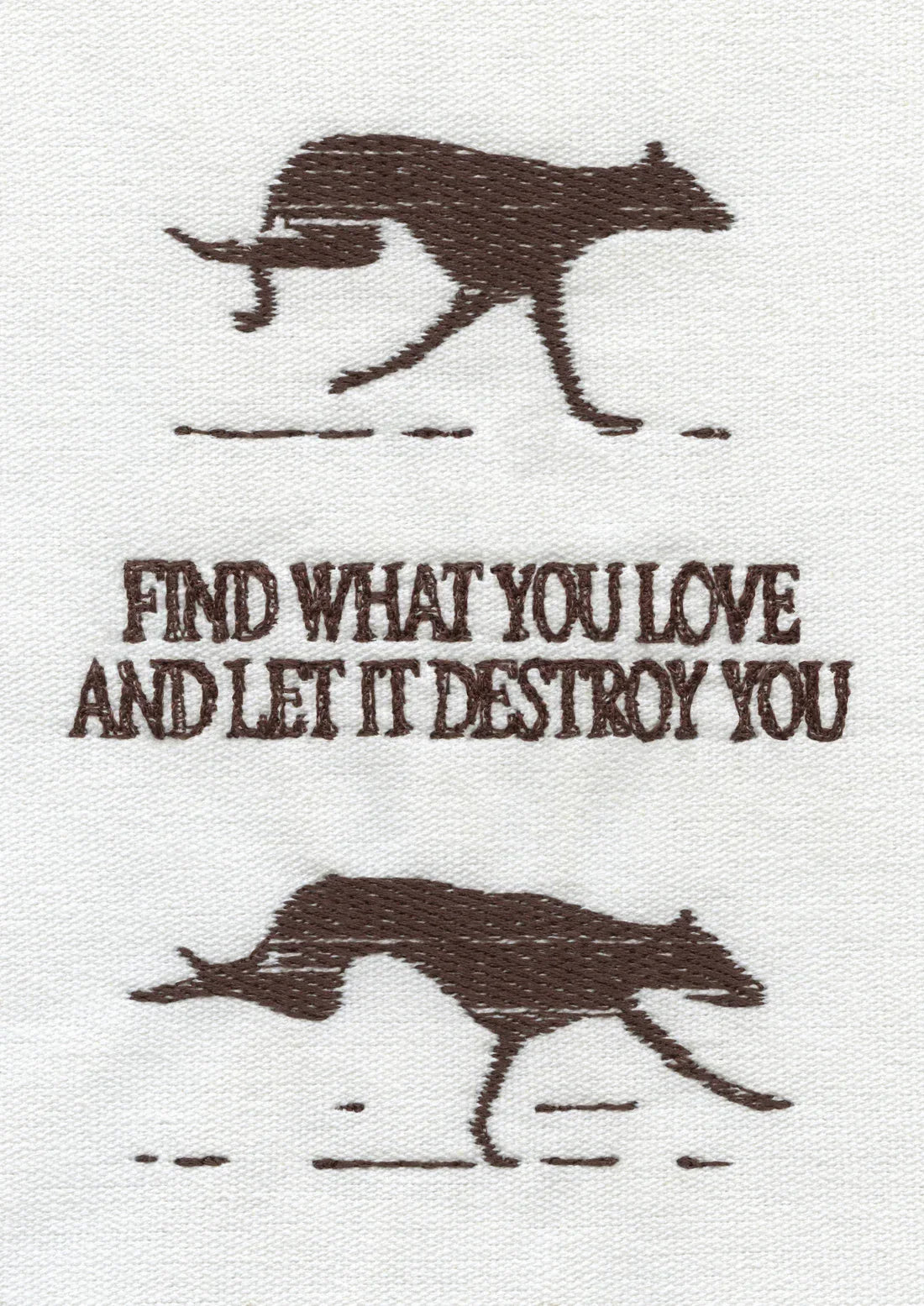 Let It Destroy You contemporary wall art print by Alexander Khabbazi - sold by DROOL