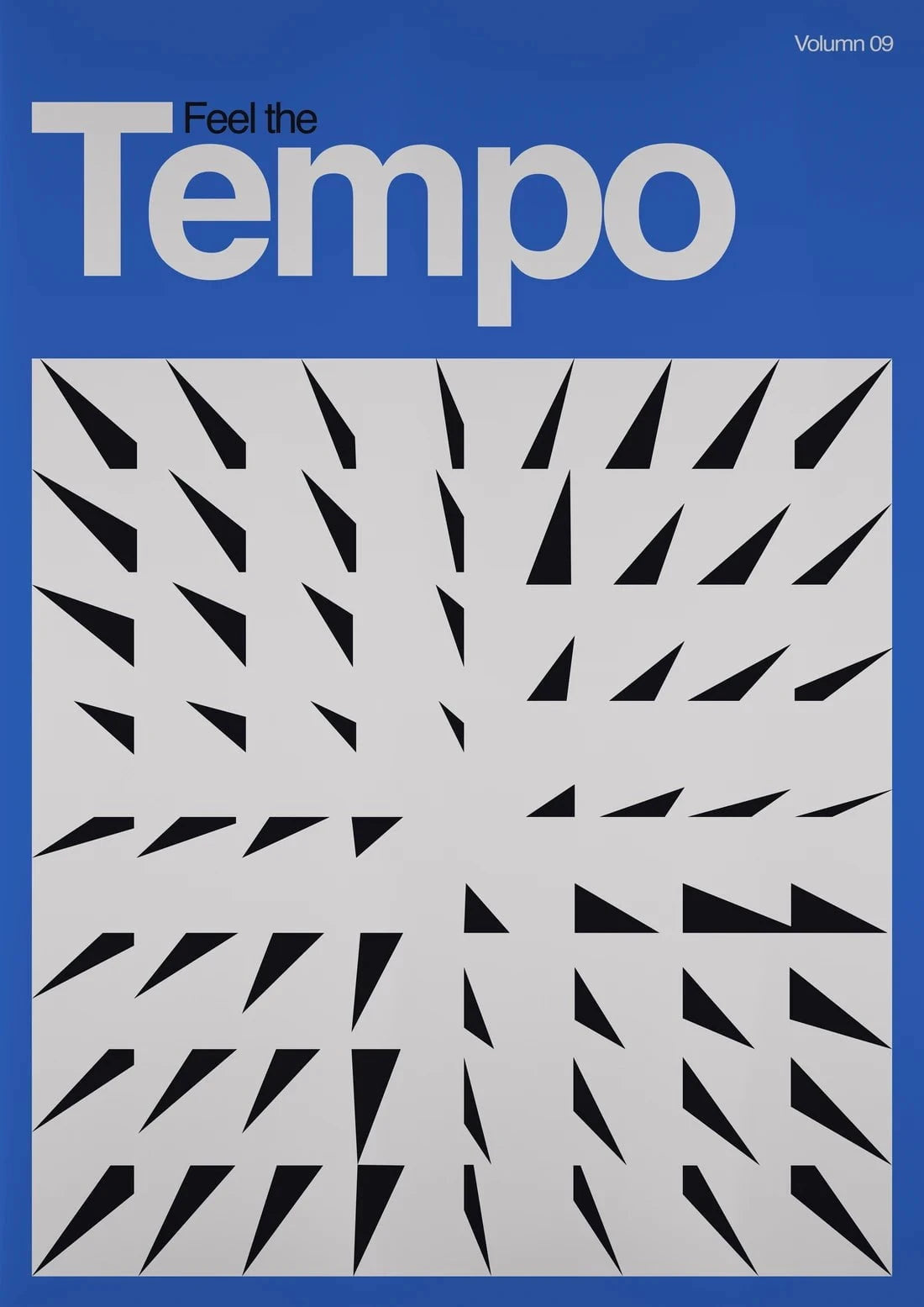 Tempo contemporary wall art print by Sven Silk - sold by DROOL
