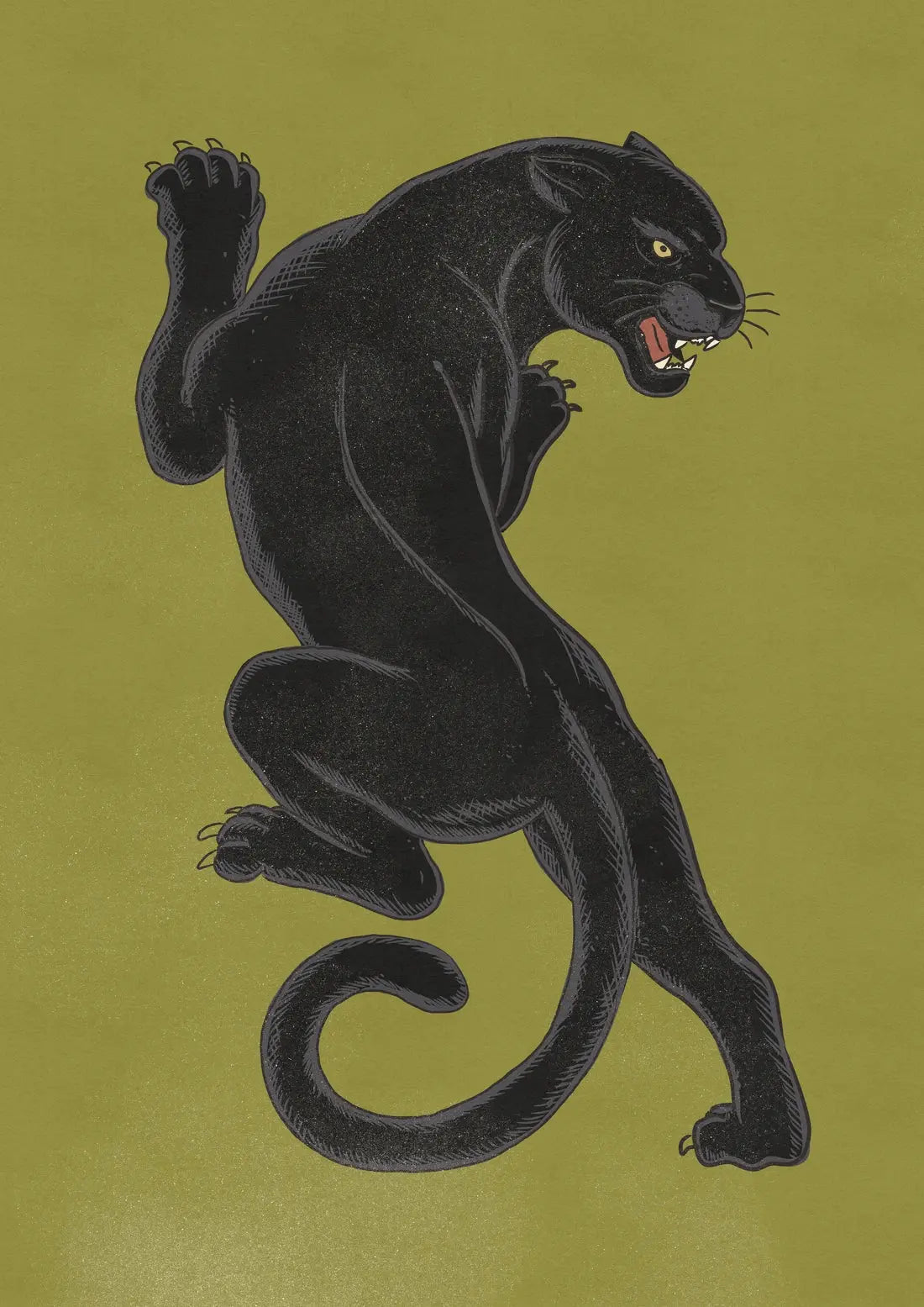 Fierce Black Panther
