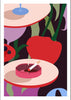 Pleasures contemporary wall art print by Kim Van Vuuren - sold by DROOL