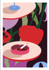 Pleasures contemporary wall art print by Kim Van Vuuren - sold by DROOL