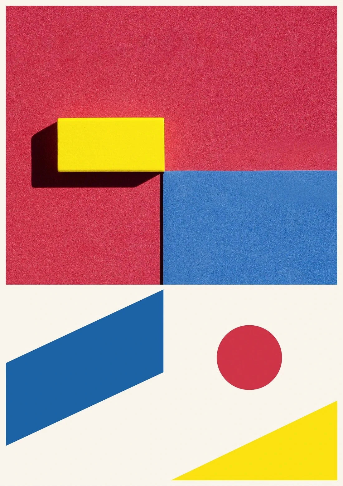 New Formalism II contemporary wall art print by Linus Lohoff - sold by DROOL