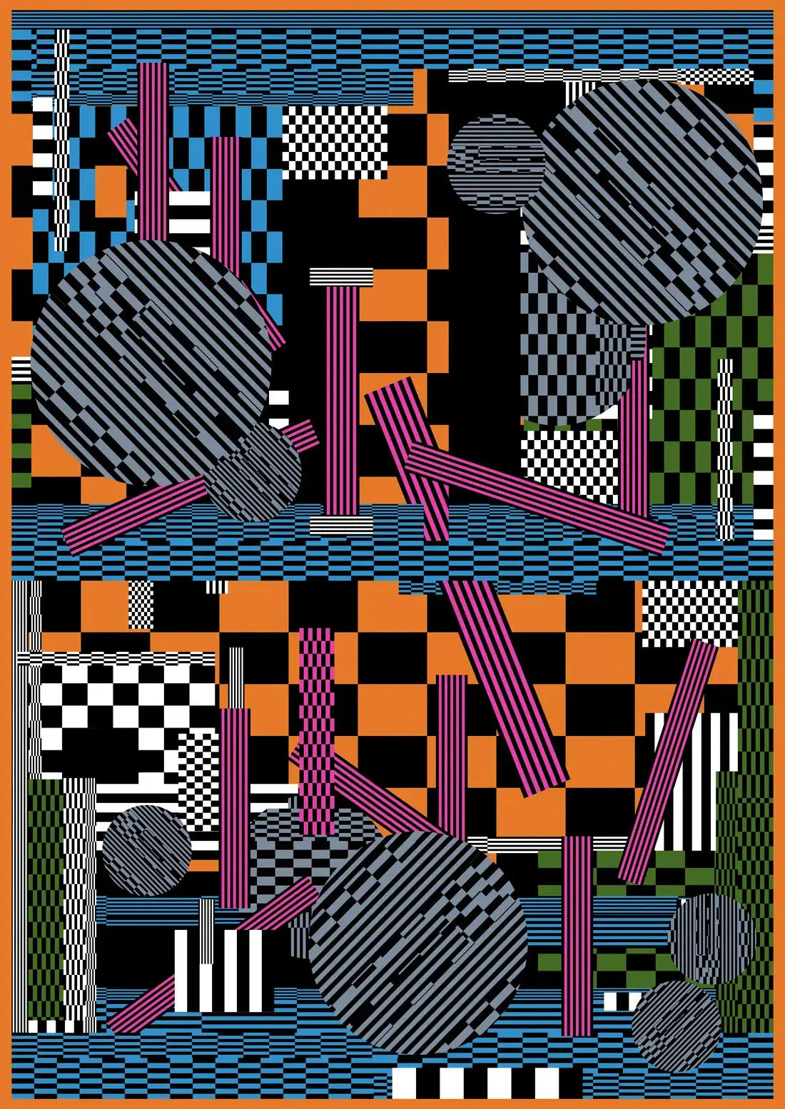 Mind Palace contemporary wall art print by Casiel Checoni - sold by DROOL