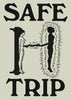 Safe Trip contemporary wall art print by Utsav Verma - sold by DROOL