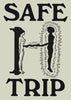 Safe Trip contemporary wall art print by Utsav Verma - sold by DROOL
