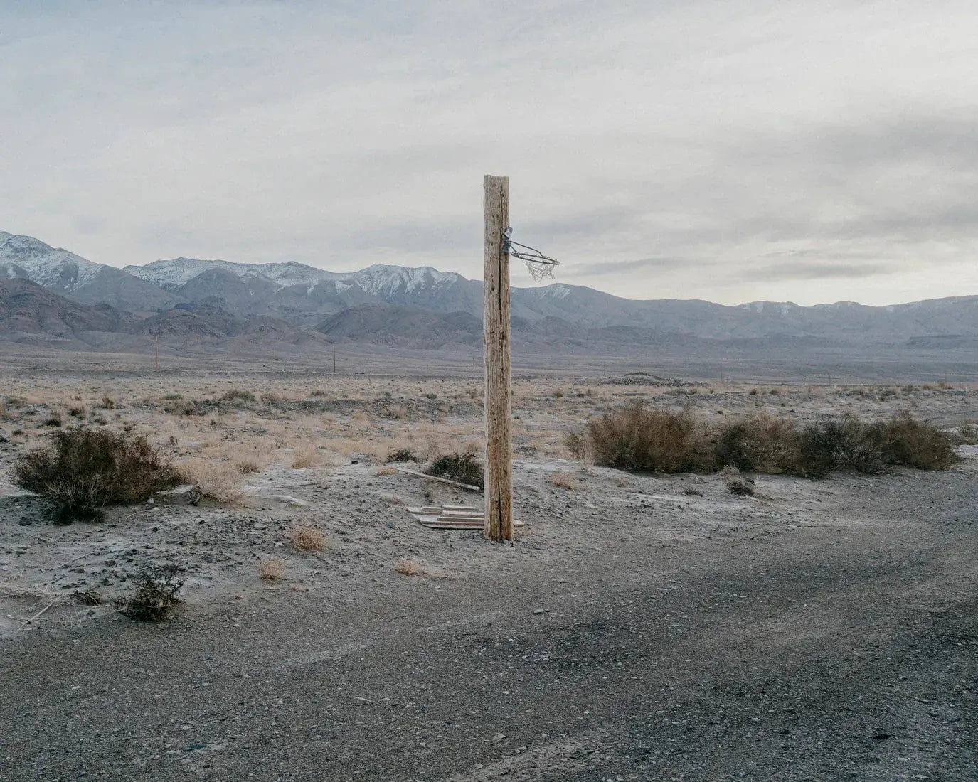 Desert Hoop contemporary wall art print by Alex Cook - sold by DROOL