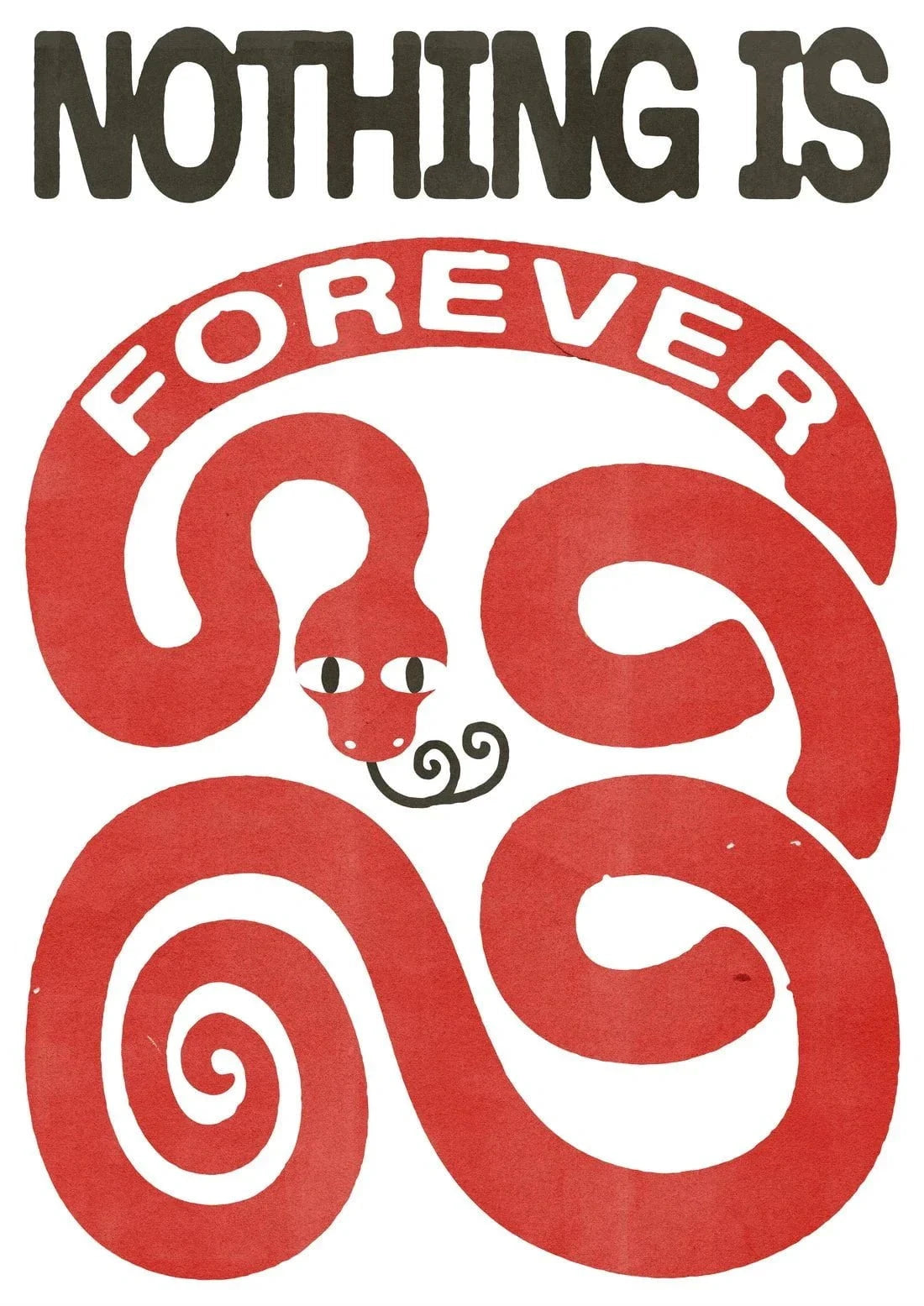 Nothing Is Forever contemporary wall art print by Alexander Khabbazi - sold by DROOL