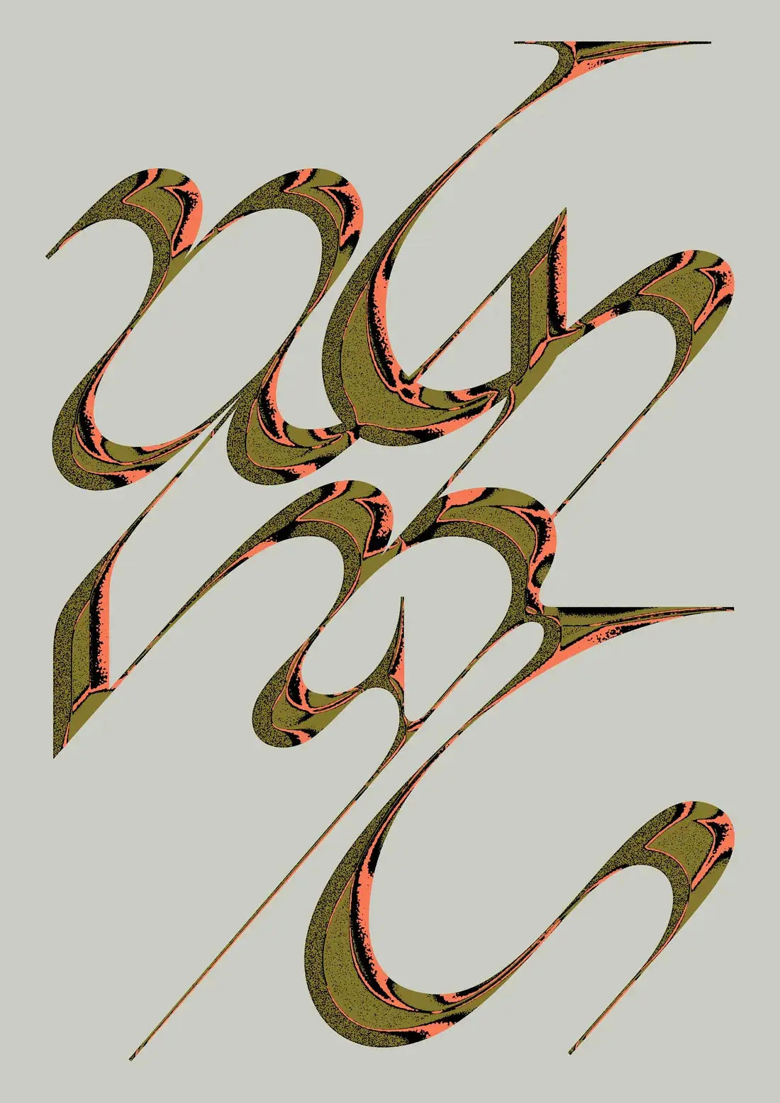 Heraldo II contemporary wall art print by Casiel Checoni - sold by DROOL