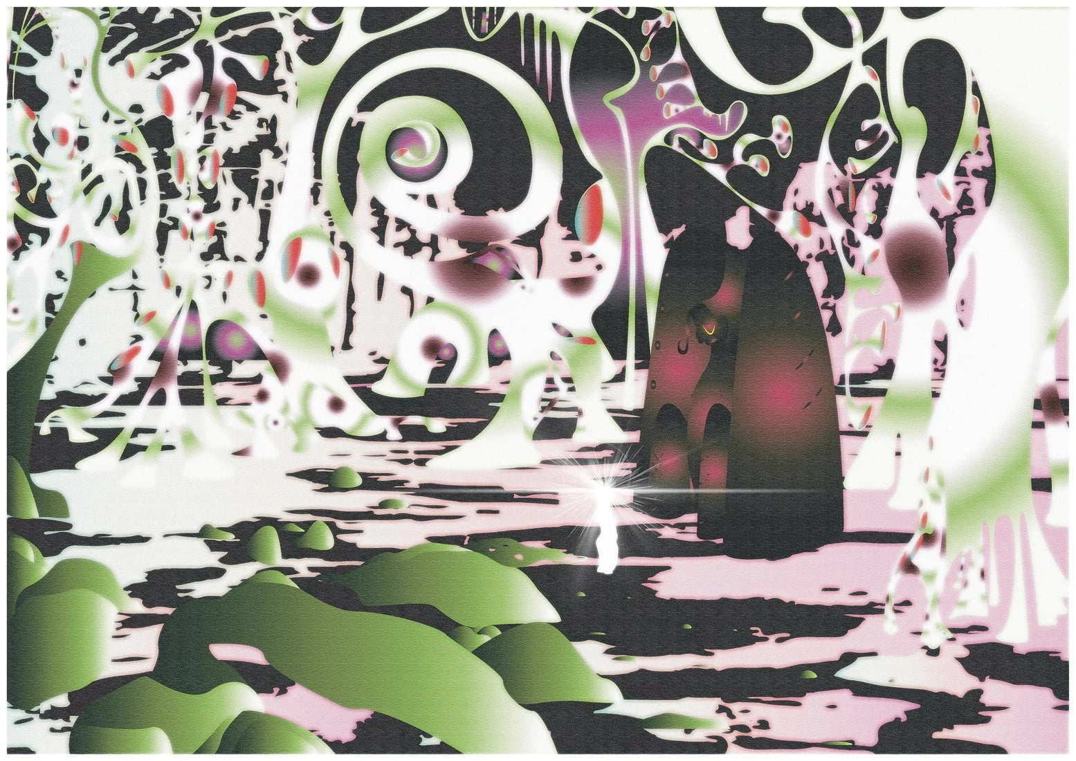 Fen Assembly contemporary wall art print by Firpal Jawanda - sold by DROOL