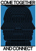 Connect contemporary wall art print by John Schulisch - sold by DROOL