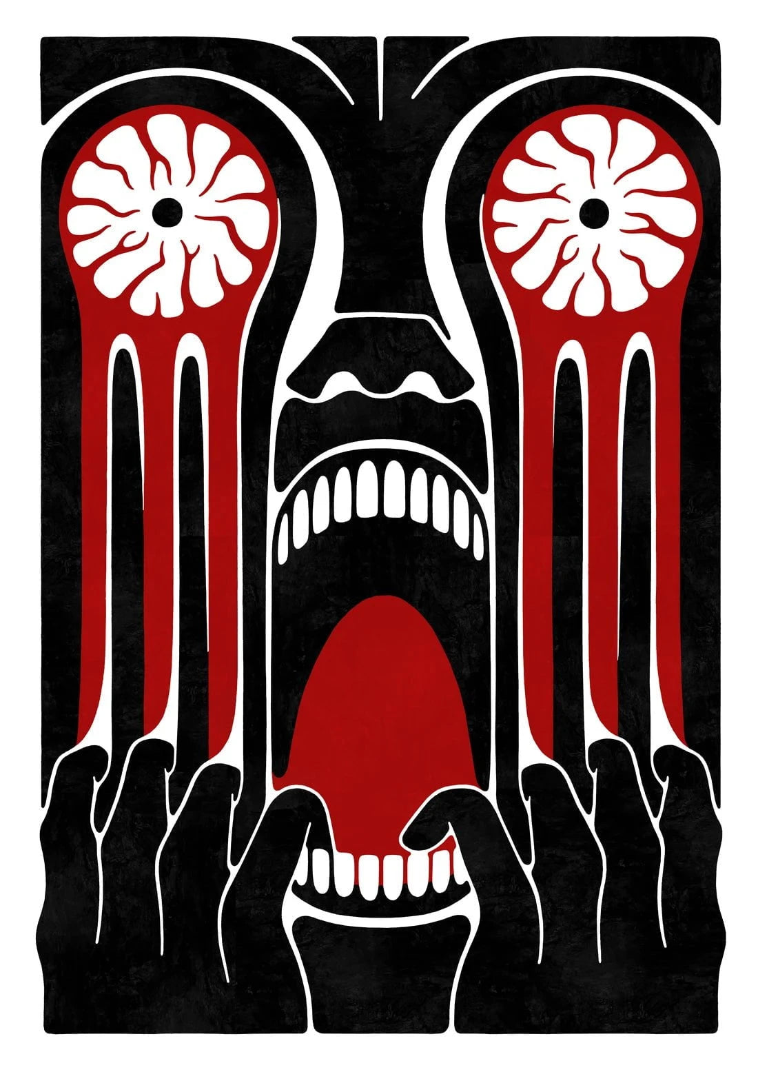Big Beautiful Painting contemporary wall art print by Henrik Delehag - sold by DROOL