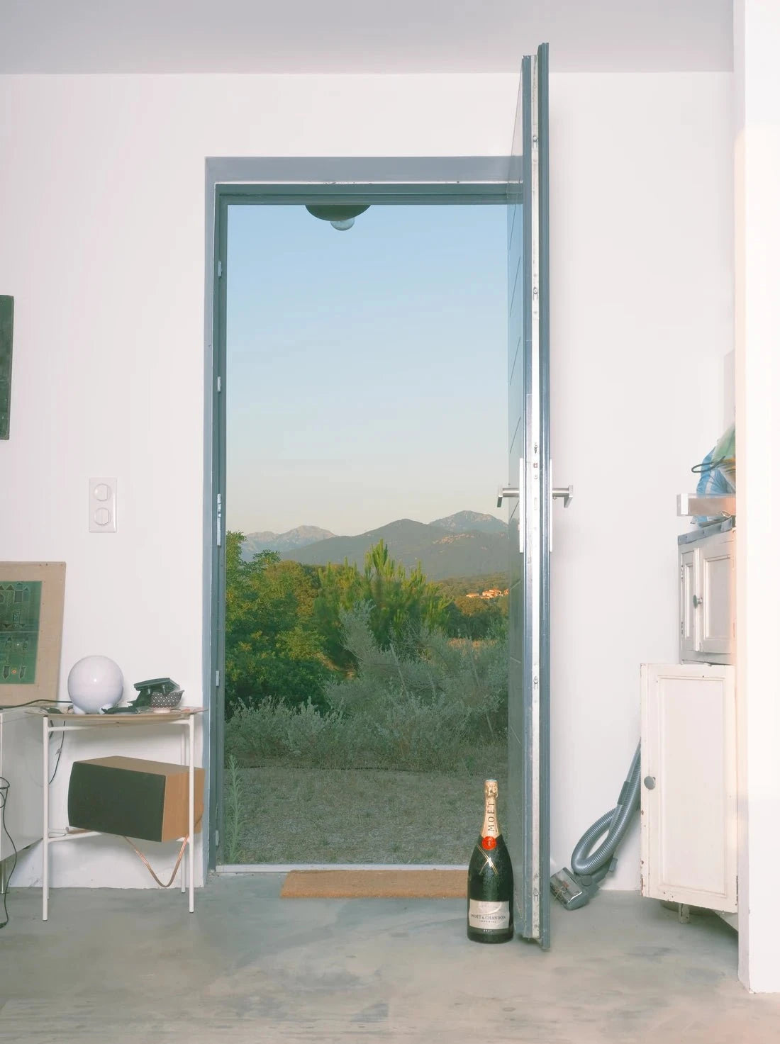 The door contemporary wall art print by Tom Modol - sold by DROOL