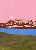 Jökulsárlón contemporary wall art print by Lily Kong - sold by DROOL