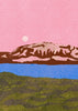 Jökulsárlón contemporary wall art print by Lily Kong - sold by DROOL