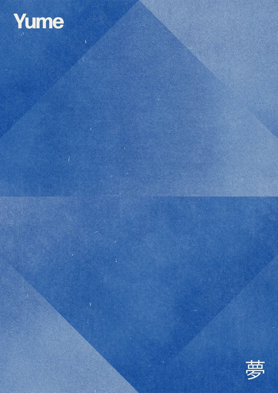 Dream in Blue contemporary wall art print by Henry M. - sold by DROOL