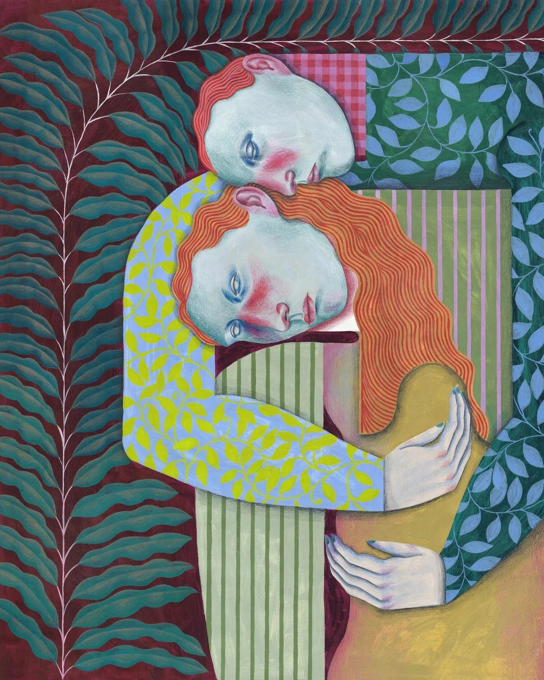 In Your Arms contemporary wall art print by Carla Petelski - sold by DROOL