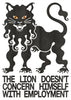 The Lion contemporary wall art print by Alexander Khabbazi - sold by DROOL