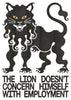 The Lion contemporary wall art print by Alexander Khabbazi - sold by DROOL
