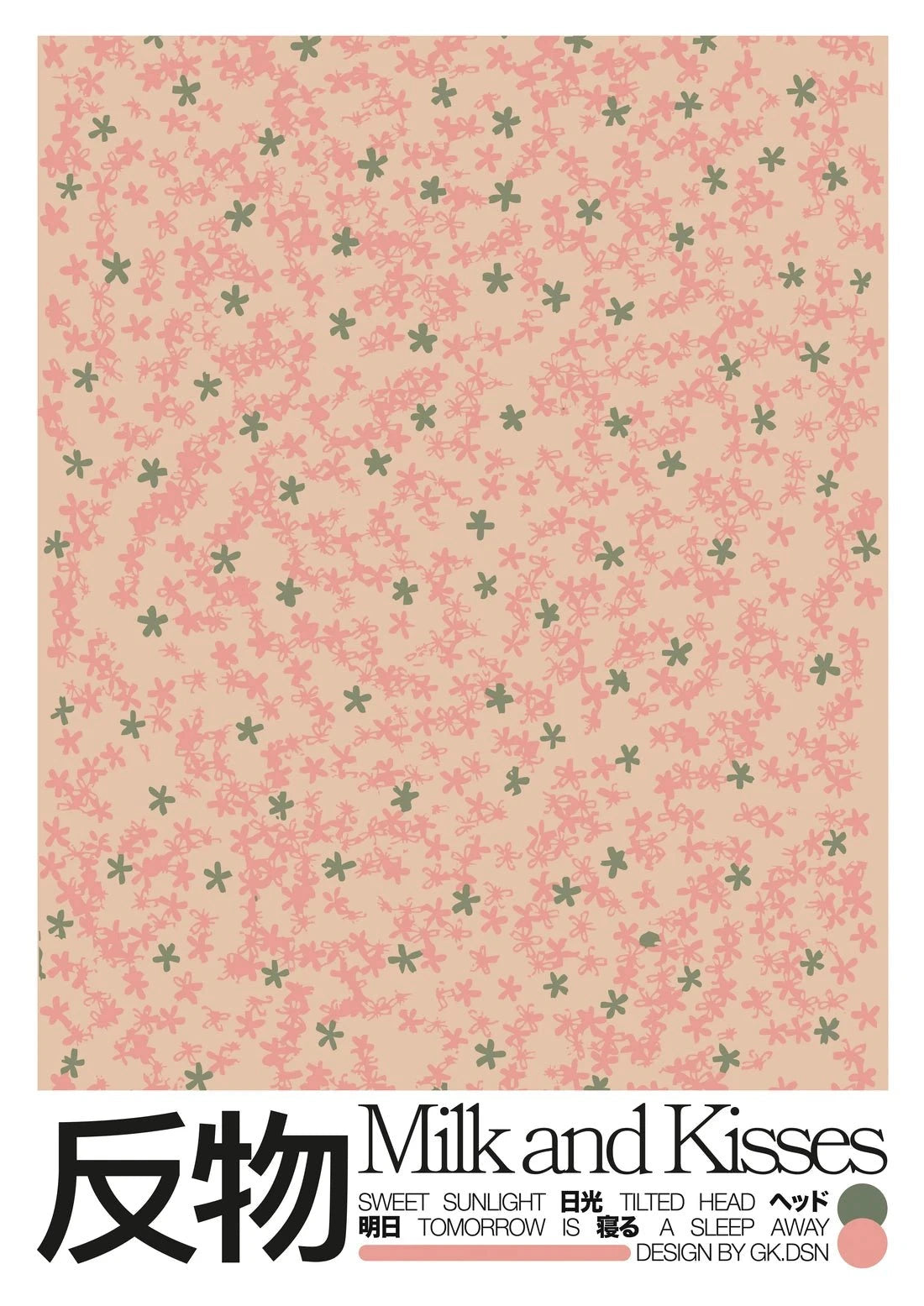 Milk and Kisses contemporary wall art print by George Kempster - sold by DROOL