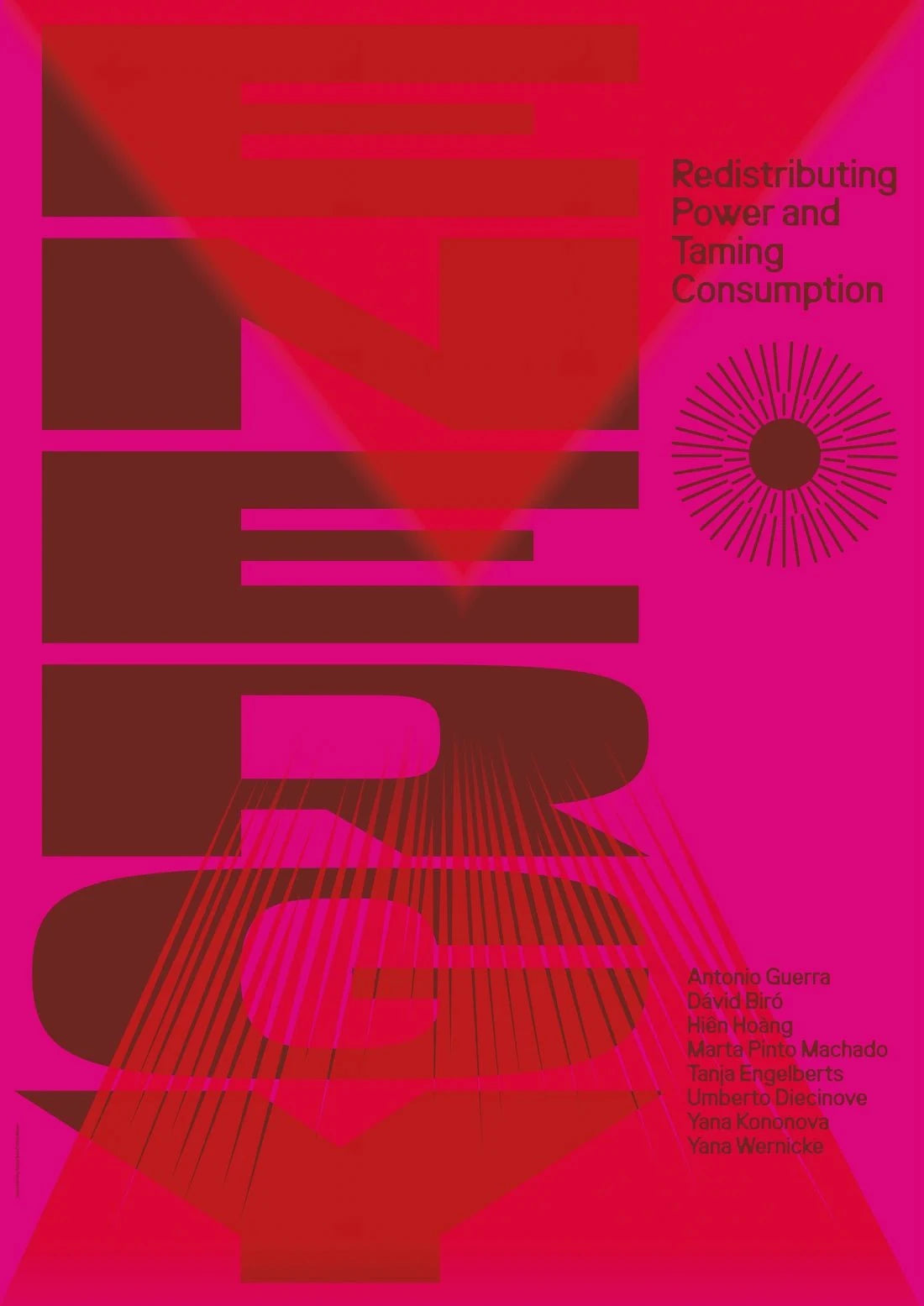 ENERGY: Redistributing Power and Taming Consumption contemporary wall art print by Sara Cristina Moser - sold by DROOL