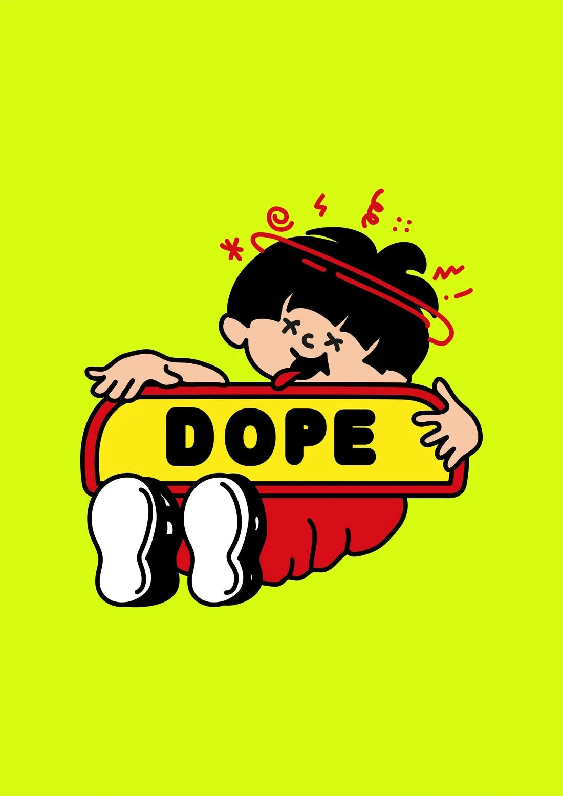 Dope contemporary wall art print by Ignorance1 - sold by DROOL