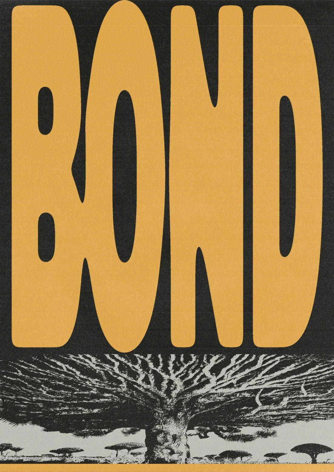 BOND contemporary wall art print by Sheyi Adebayo - sold by DROOL