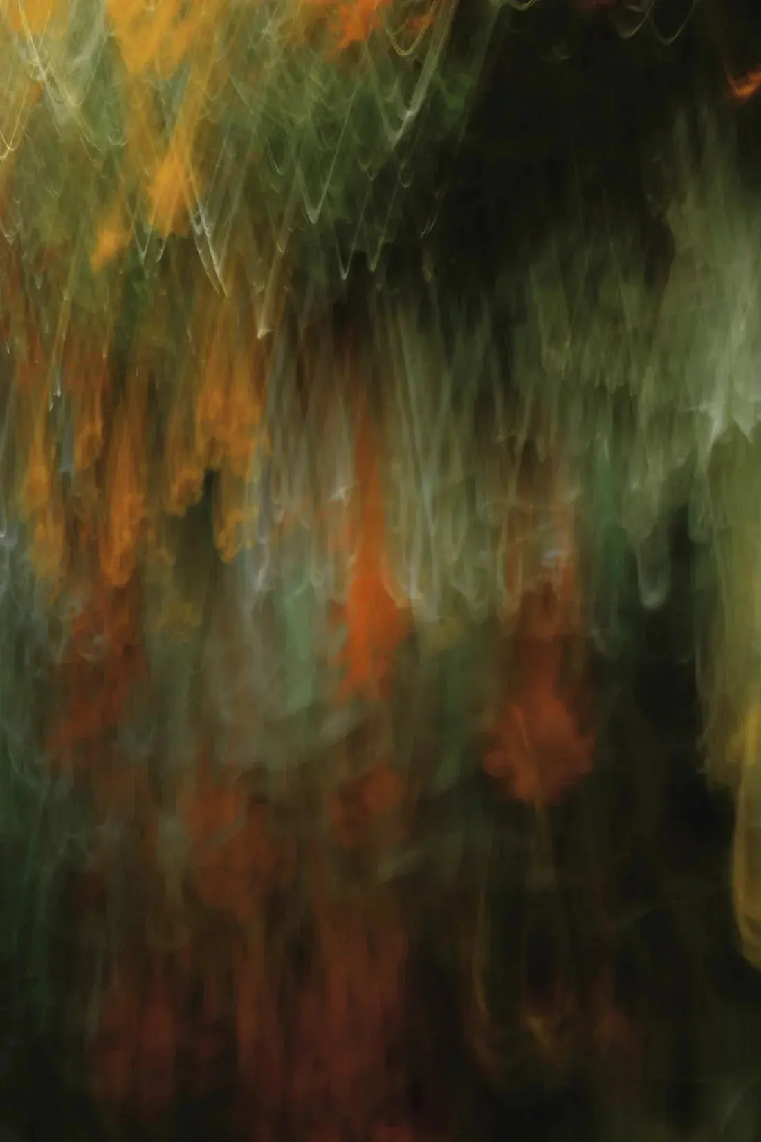 Autumn Echoes contemporary wall art print by OumaïMa Belouali - sold by DROOL