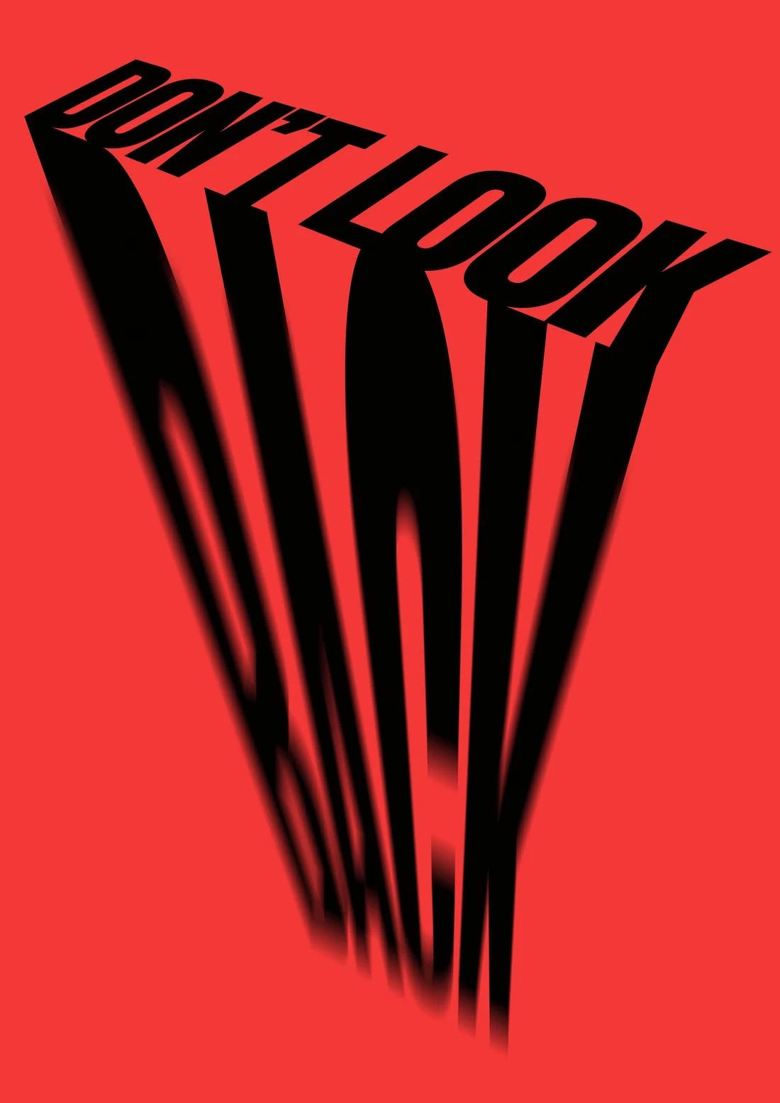 Don't Look Back contemporary wall art print by Roman Post. - sold by DROOL