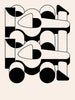Teamwork contemporary wall art print by Matto Jennings - sold by DROOL