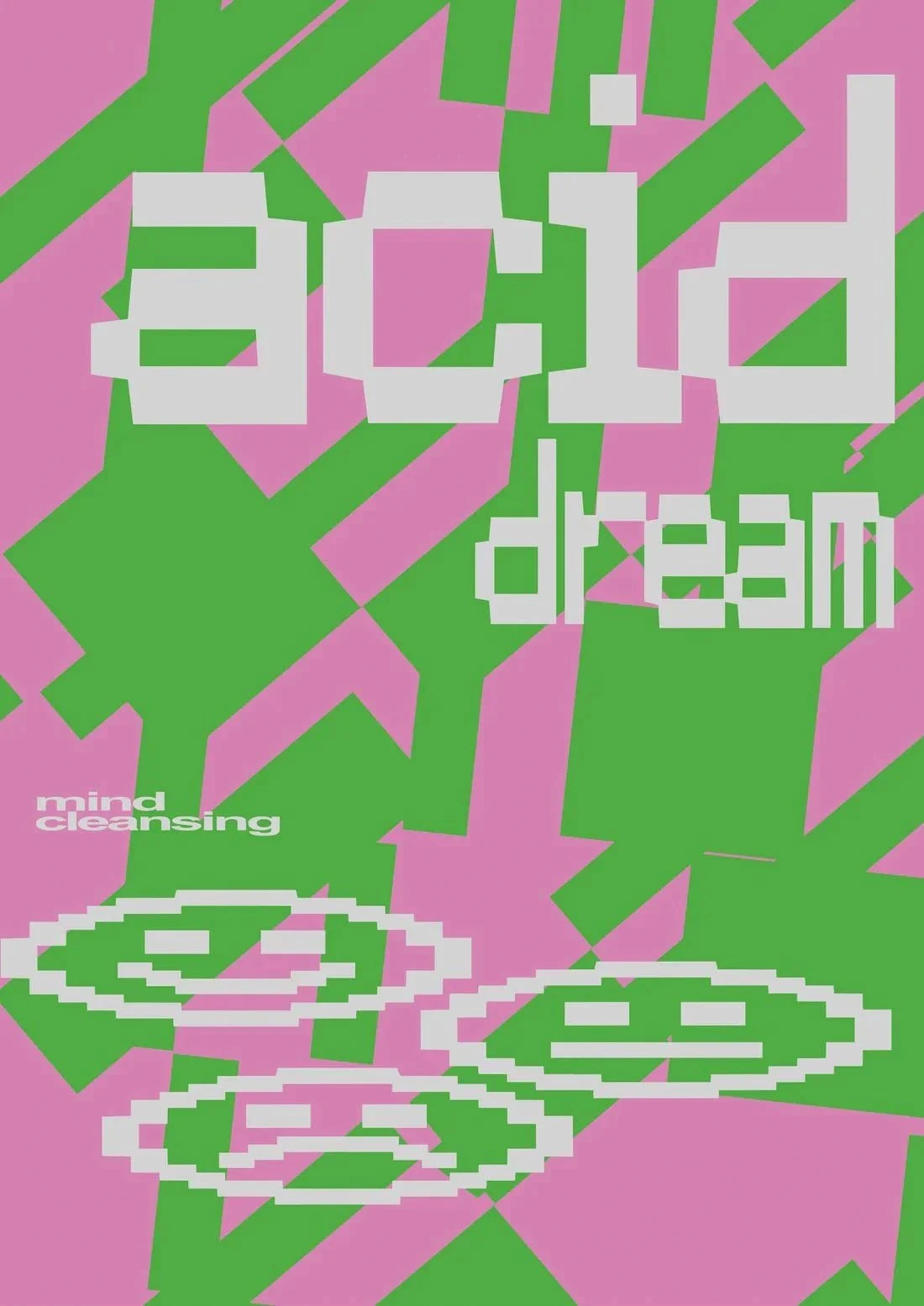Acid Dream contemporary wall art print by Sven Silk - sold by DROOL