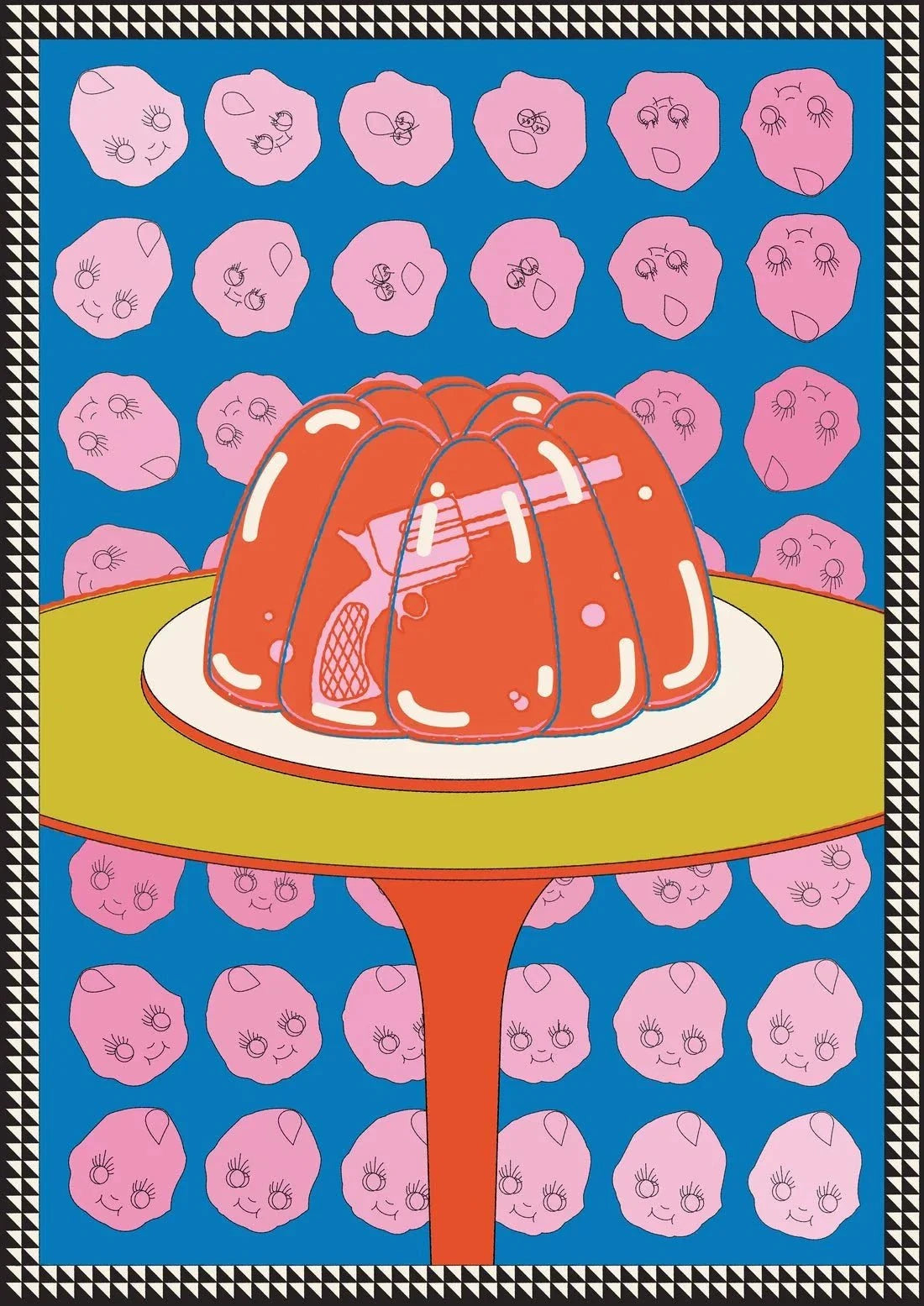 Jello Shots contemporary wall art print by Renee Kao - sold by DROOL
