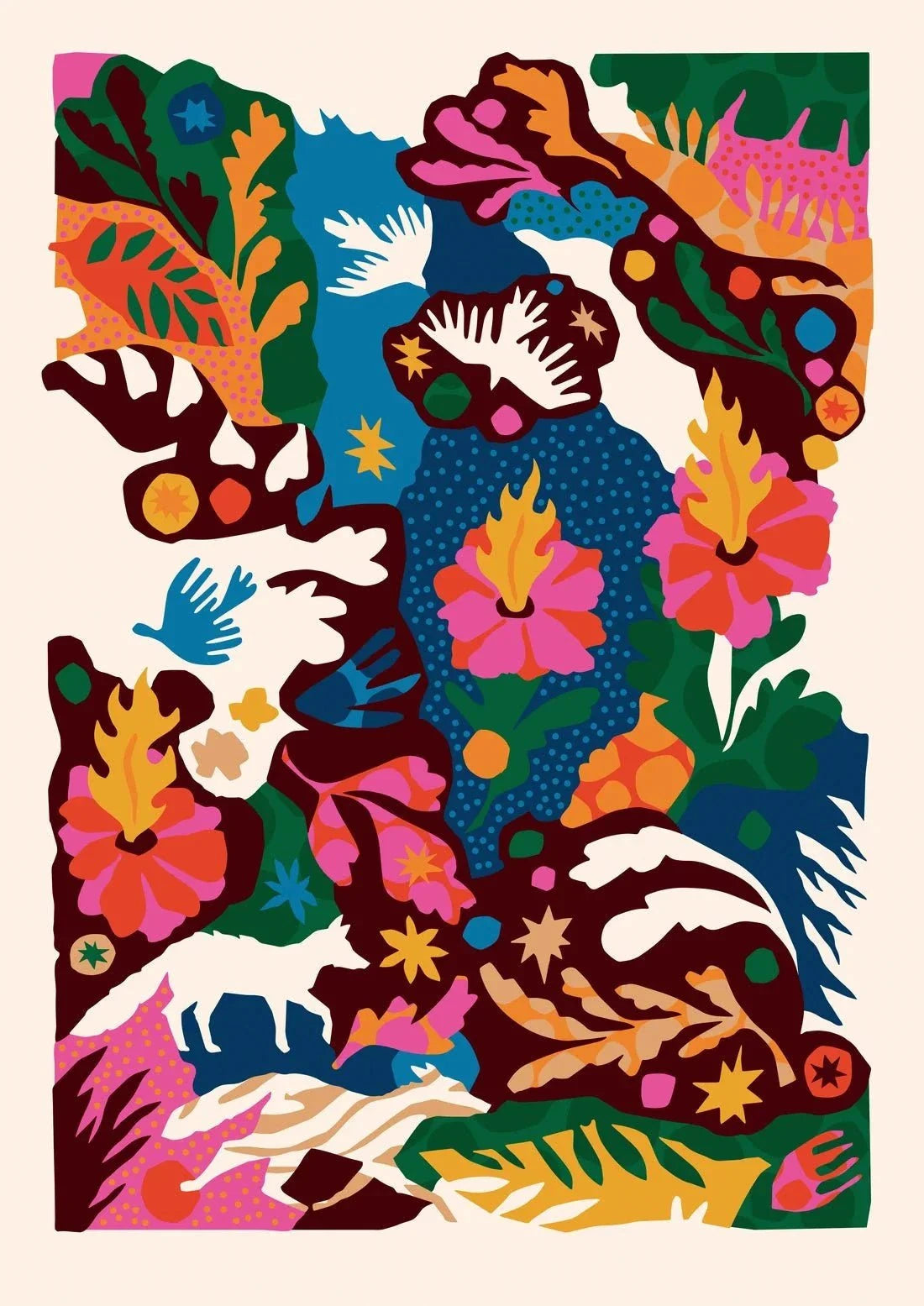 Getting Lost In The Forest Without Knowing contemporary wall art print by Nick Liefhebber - sold by DROOL