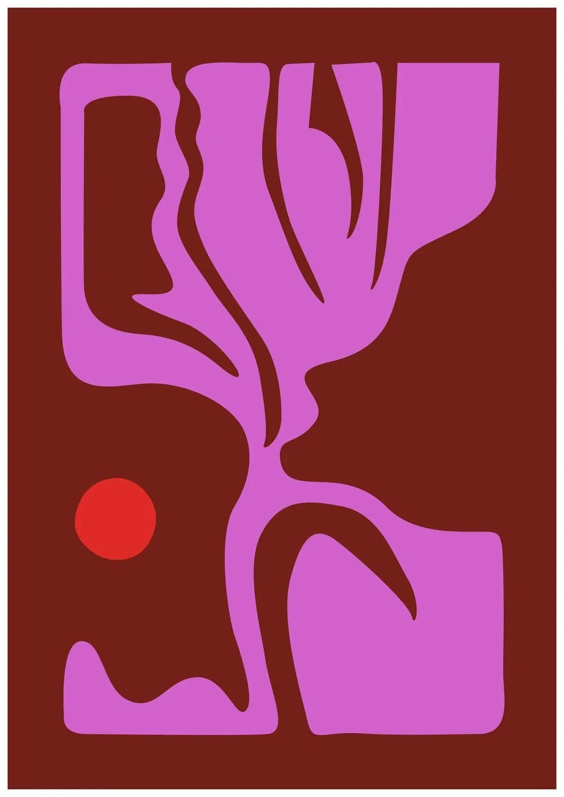 Wabi Sabi contemporary wall art print by Kim Van Vuuren - sold by DROOL