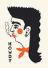 Howdy contemporary wall art print by Aley Wild - sold by DROOL