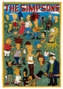 The Simpsons contemporary wall art print by Deadly Prey - sold by DROOL