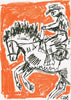 Spring contemporary wall art print by Caitlin Flood-Molyneux - sold by DROOL