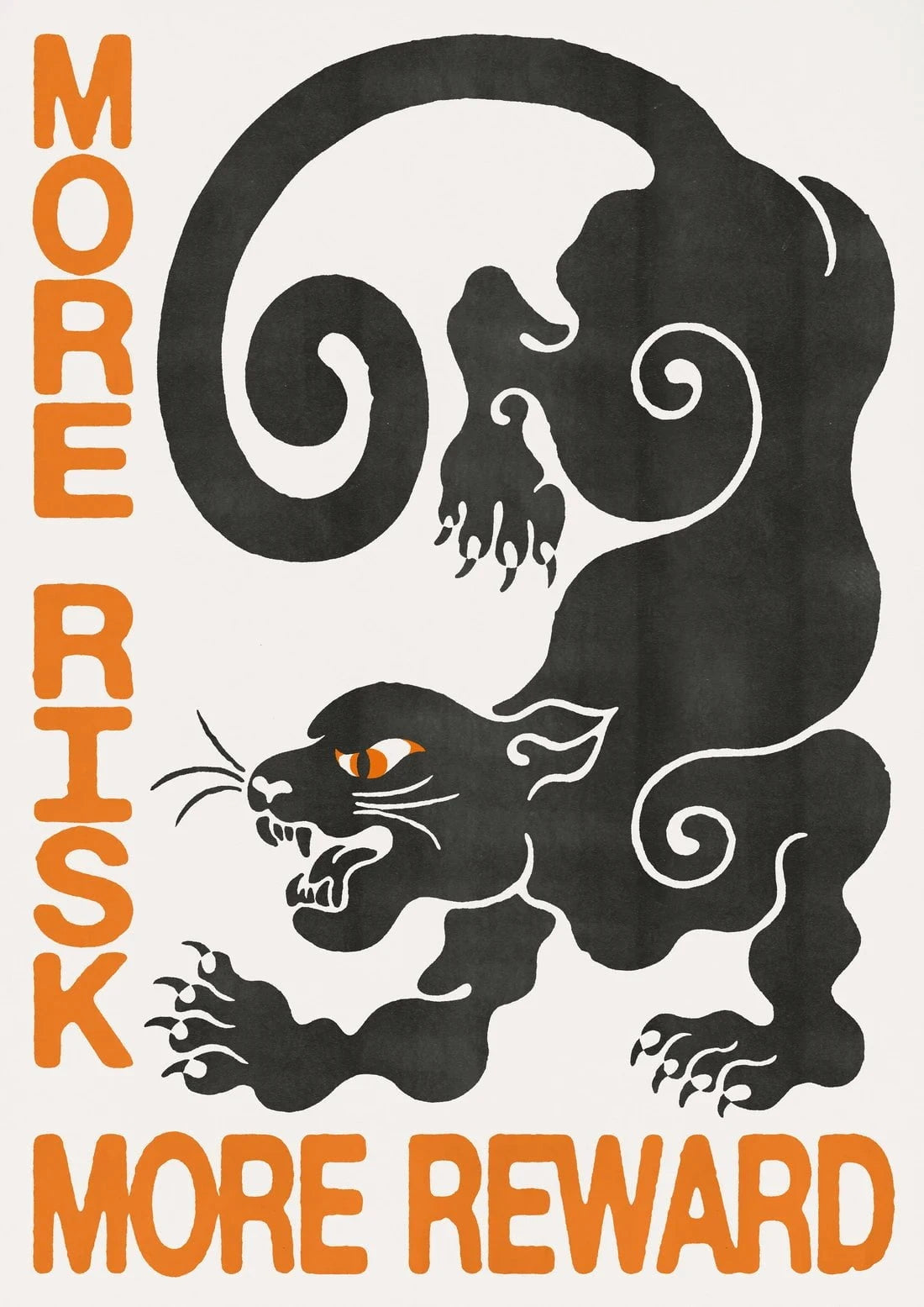 Risk Reward contemporary wall art print by Alexander Khabbazi - sold by DROOL