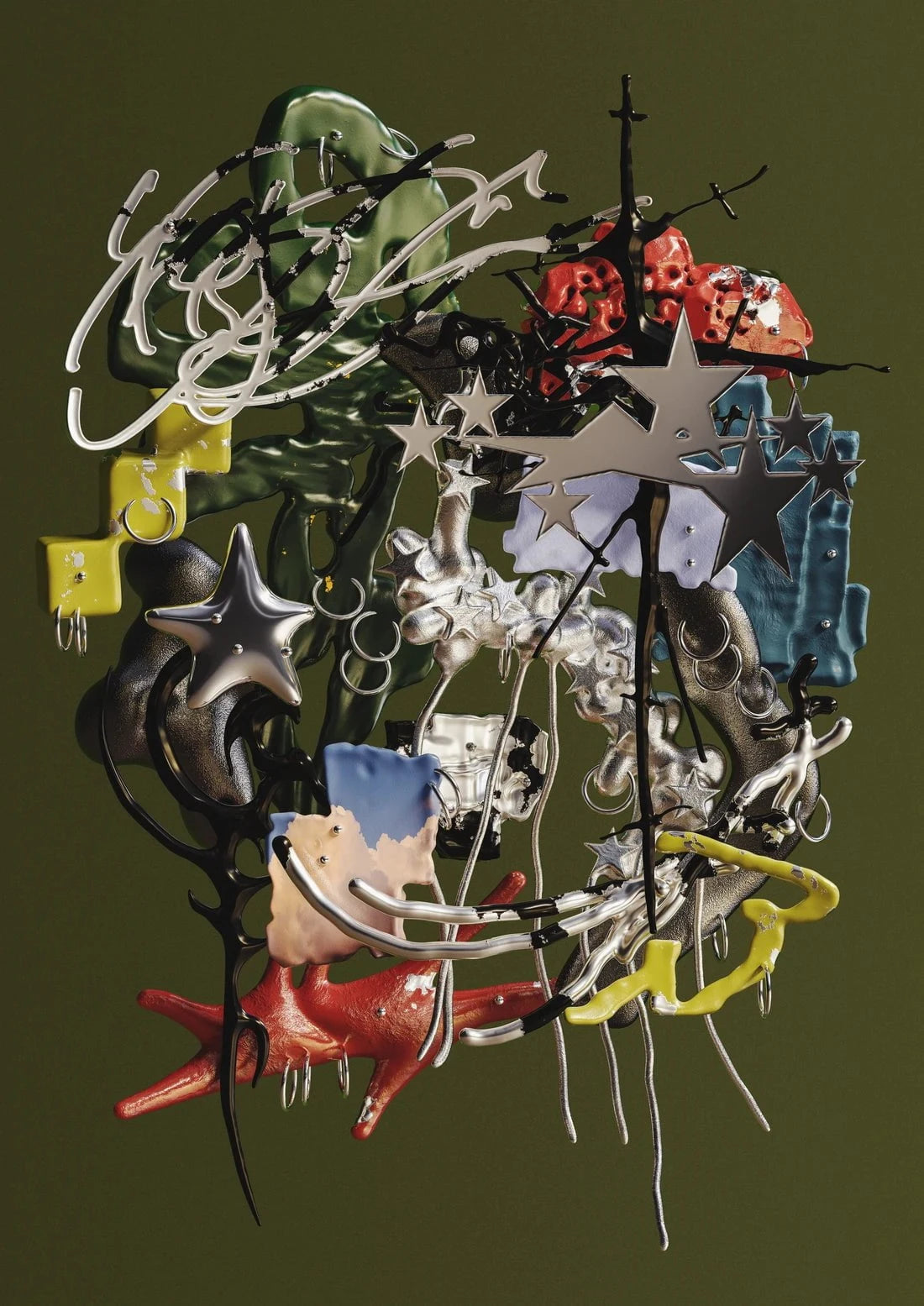 Charmcore contemporary wall art print by Kitasavi - sold by DROOL
