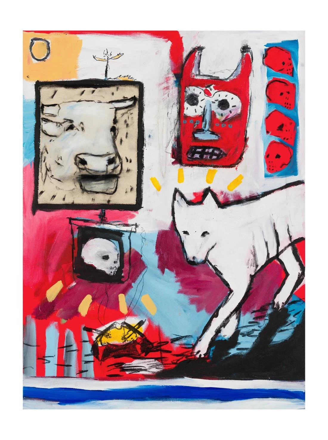 Particles of a lost cause contemporary wall art print by Billy Bagilhole - sold by DROOL