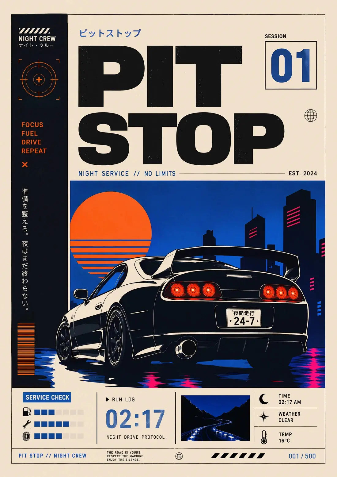 PIT STOP no. 01