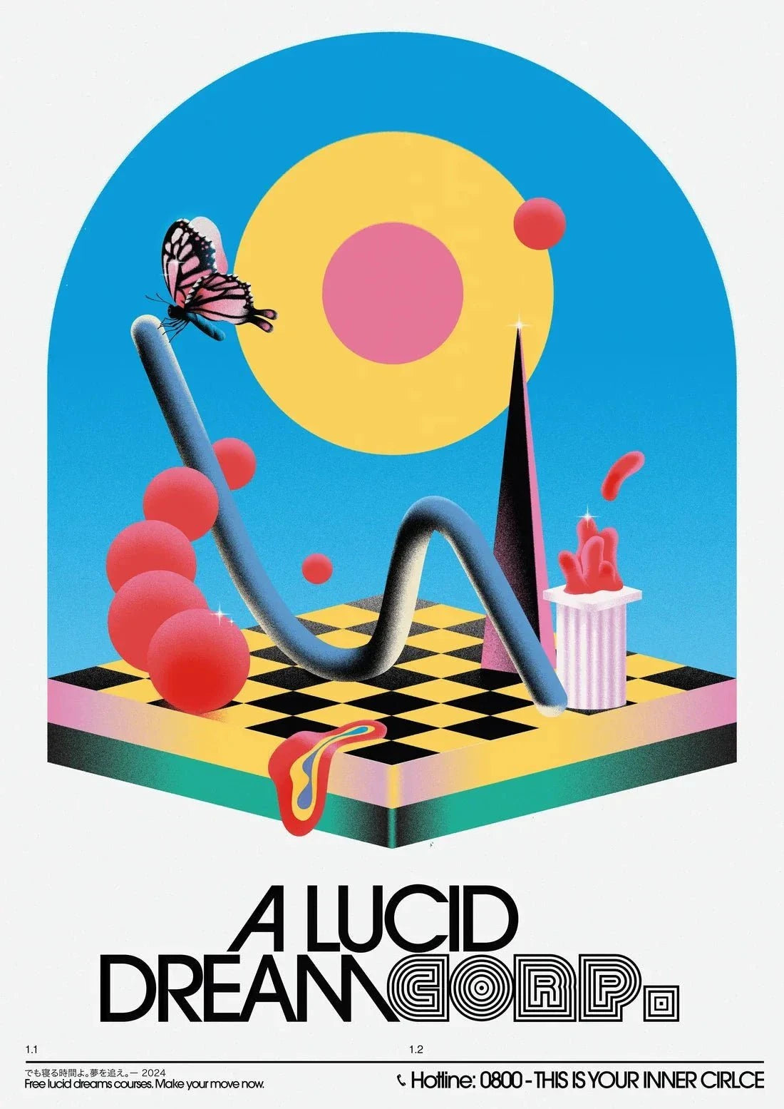 Lucid Dream CORP. contemporary wall art print by Sandro Rybak - sold by DROOL