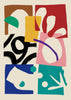 Paper Garden contemporary wall art print by Stell Paper - sold by DROOL