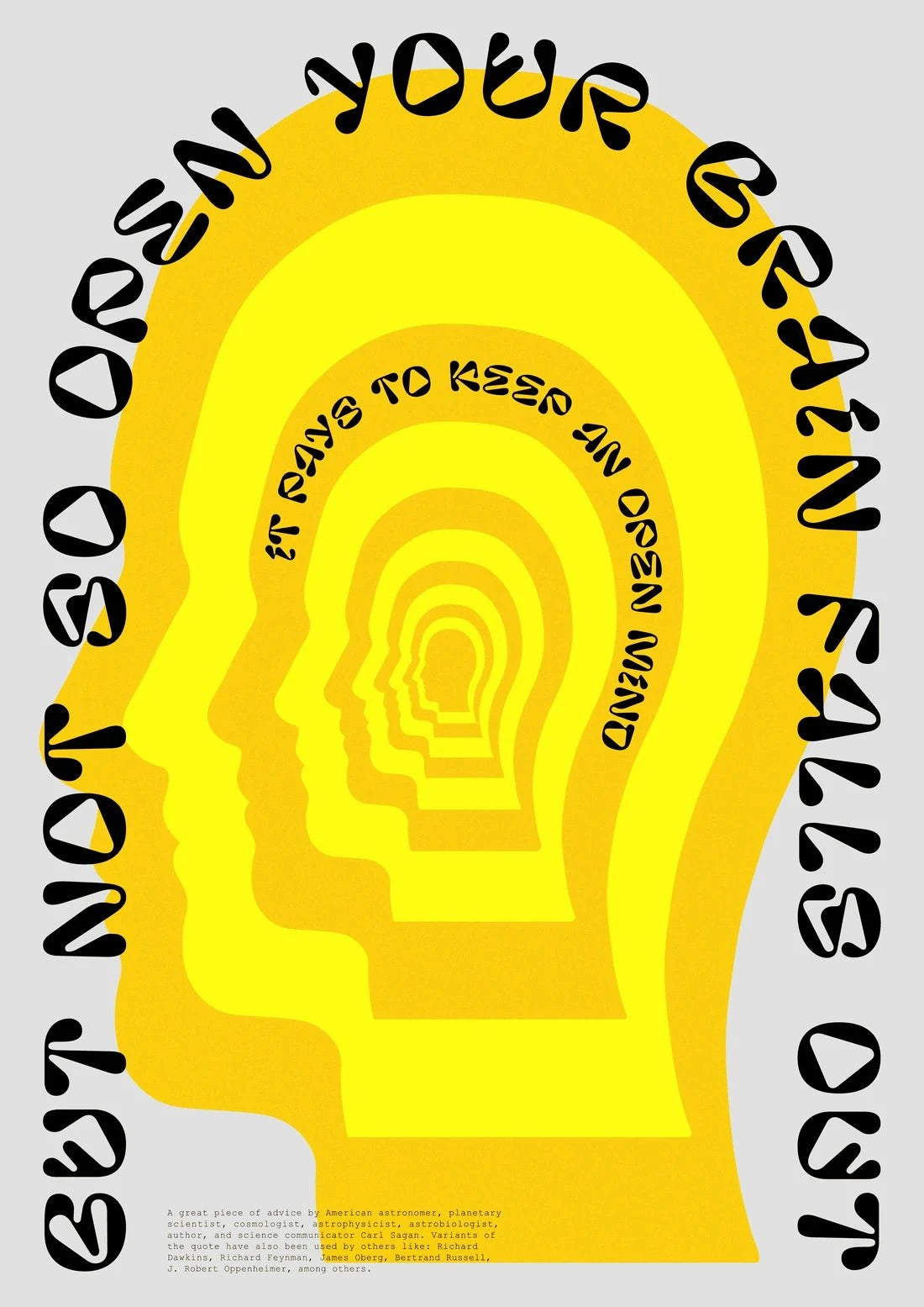 Open Mind contemporary wall art print by John Schulisch - sold by DROOL
