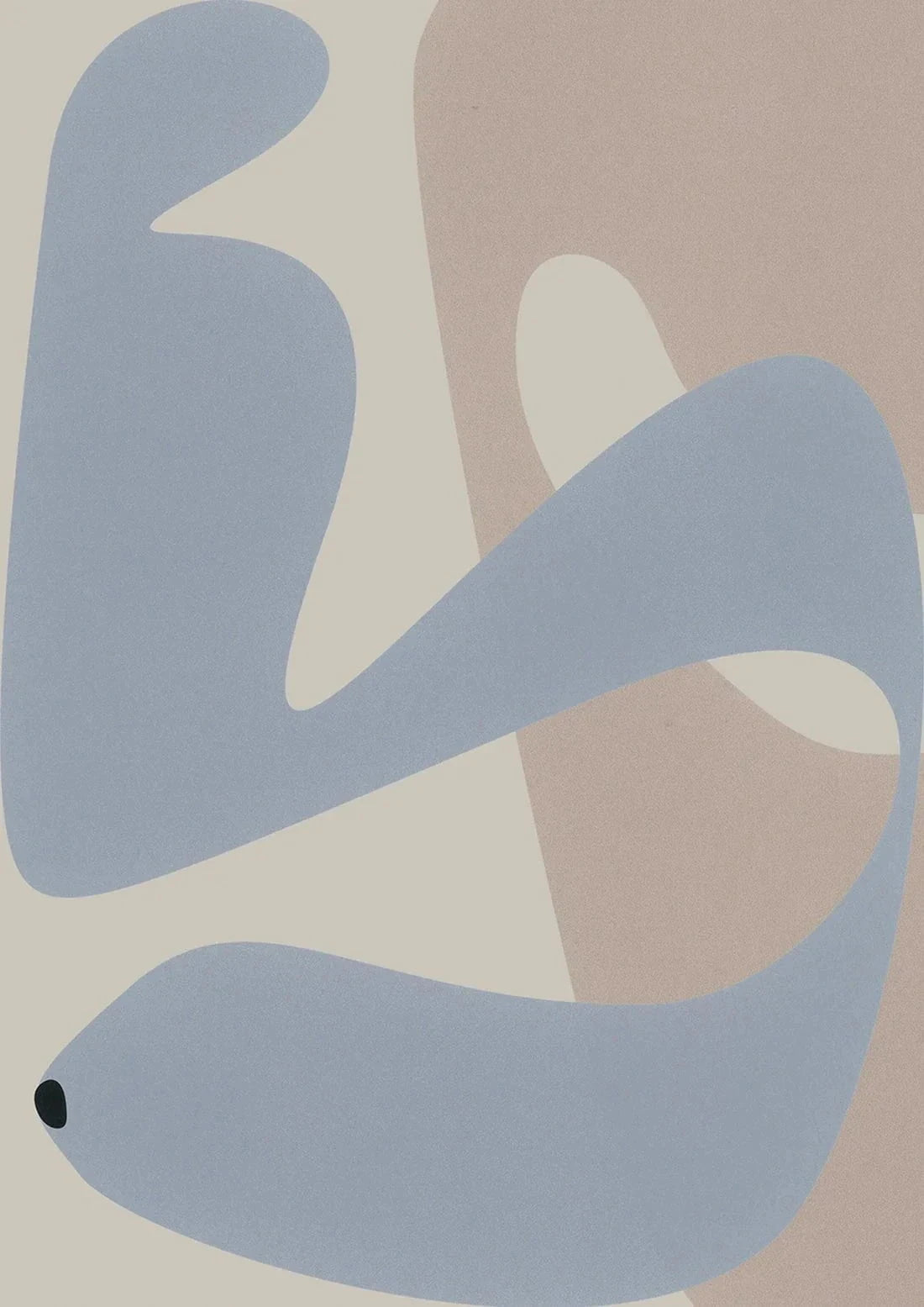 Sea contemporary wall art print by frisk - sold by DROOL