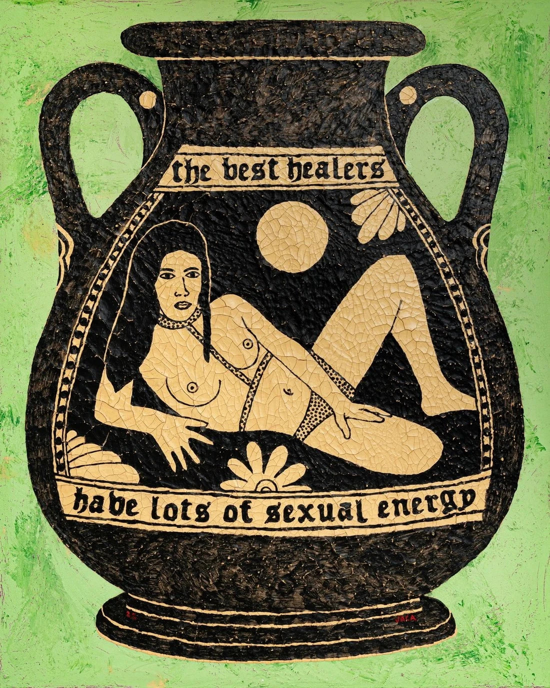 Pot 35 contemporary wall art print by Julien Jaca - sold by DROOL