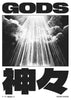 GODS contemporary wall art print by Todd Pham - sold by DROOL