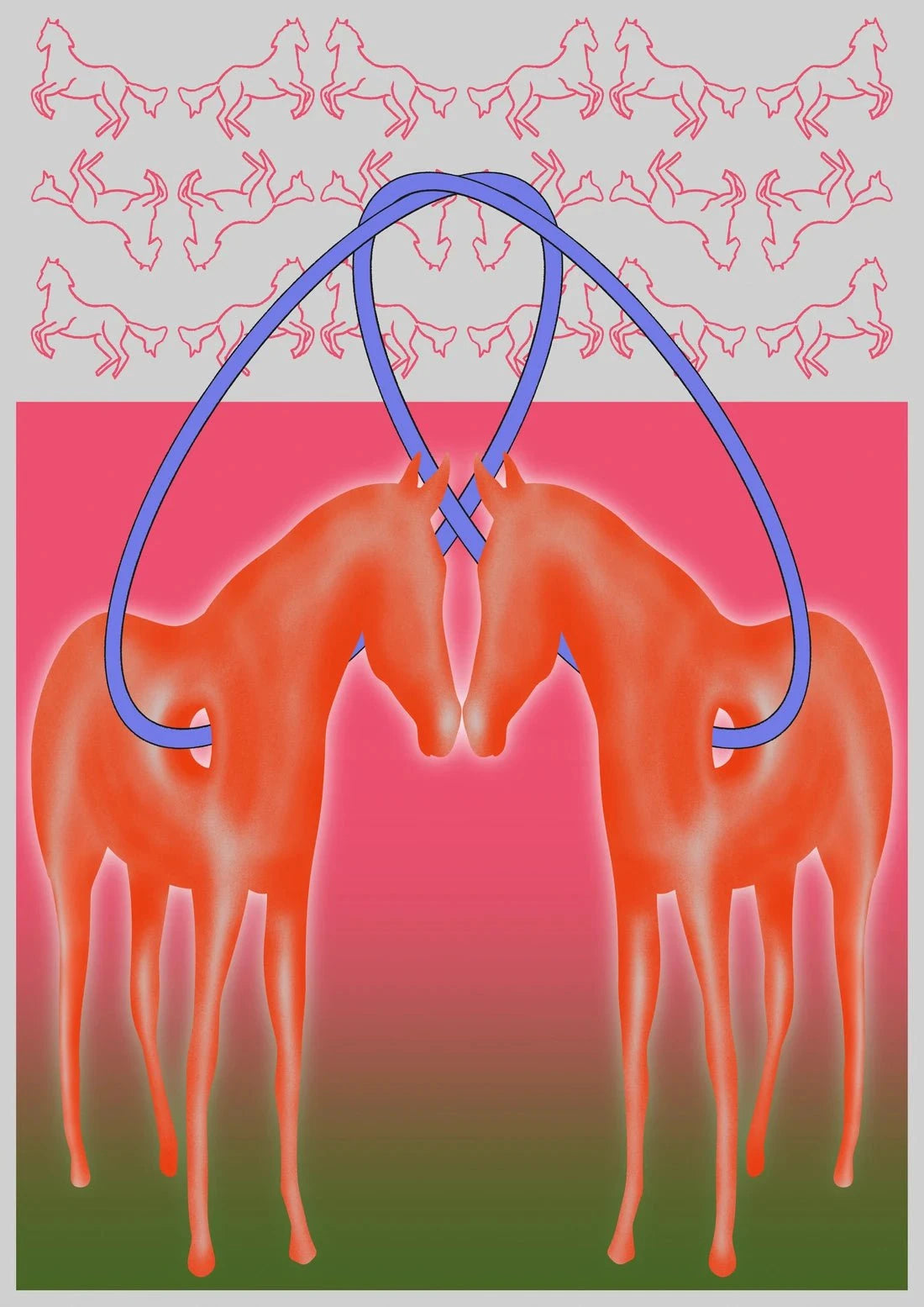 Nexus contemporary wall art print by Tristan Huschke - sold by DROOL
