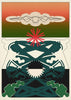 Sunphaze contemporary wall art print by Tristan Huschke - sold by DROOL