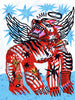 All Dogs Go To Heaven contemporary wall art print by Kwonny - sold by DROOL